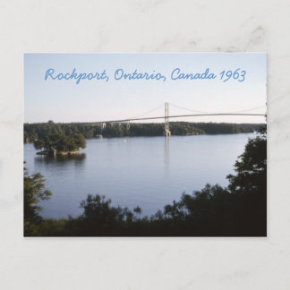 Postal Vintage Rockport Ontario Canada