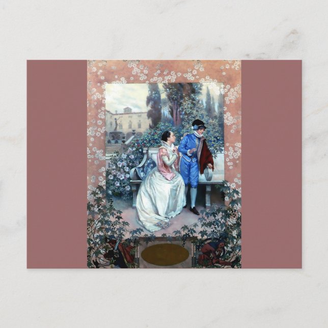 Postal Vintage Romeo y Julieta poster (Anverso)