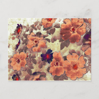 Postal Vintage Rosa Hips