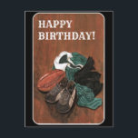 Postal Vintage Rugby Birthday<br><div class="desc">Vintage Rugby,  todavía vida de rugby,  rugby,  deporte,  deportes,  europa,  inglaterra,  ee.uu.,  francia,  francés,  inglés,  europeo,  pintura,  museo,  artista,  diversión,  cumpleaños,  aniversario,  valentina,  valentinas,  navidades</div>