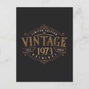 Postal Vintage Rústico 1973