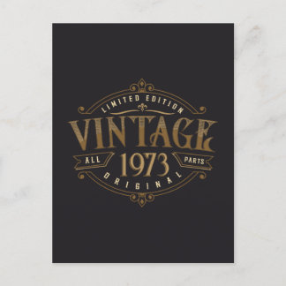 Postal Vintage Rústico 1973