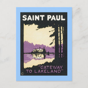 Postal Vintage Saint Paul Lakeland MN