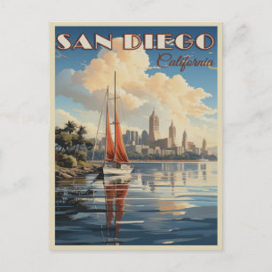 Postal Vintage San Diego, California