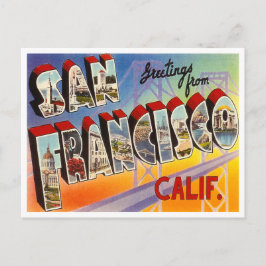 Postal Vintage San Francisco