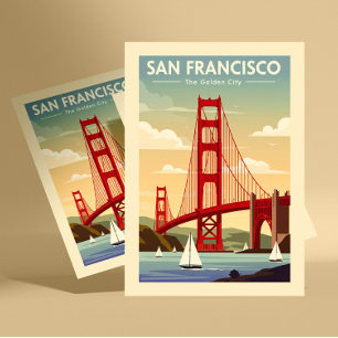 Postal Vintage San Francisco