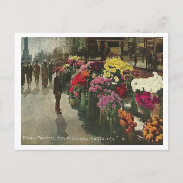 Postal Vintage San Francisco (Anverso)