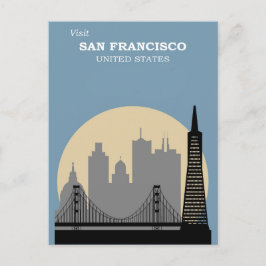 Postal Vintage San Francisco California