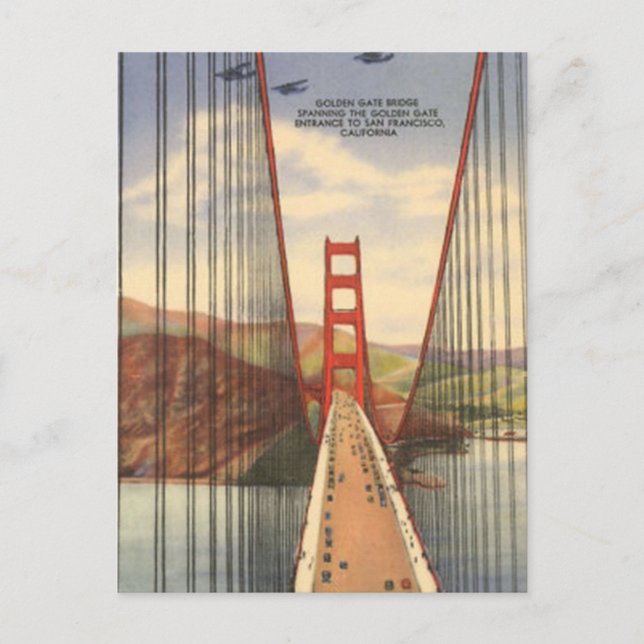 Postal Vintage San Francisco, Estados Unidos - (Anverso)