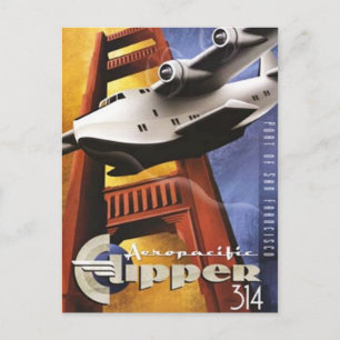 Postal Vintage San Francisco, Estados Unidos -