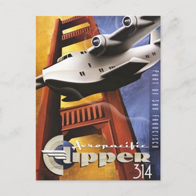 Postal Vintage San Francisco, Estados Unidos - (Anverso)