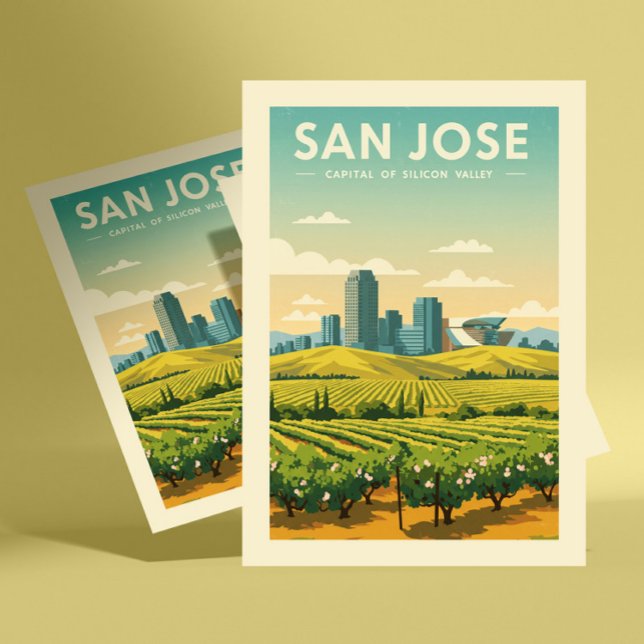 Postal Vintage San José (Subido por el creador)