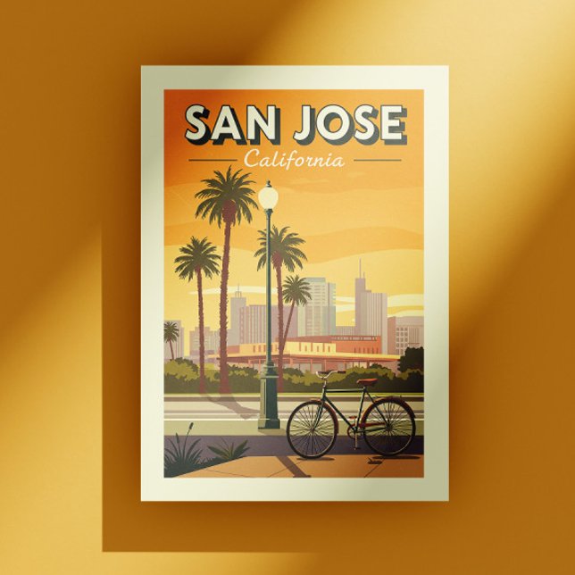 Postal Vintage San José California (Subido por el creador)