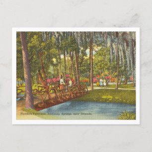 Postal Vintage Sanlando Springs Orlando Sanford Florida