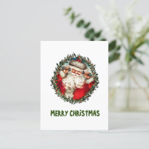 Postal Vintage Santa