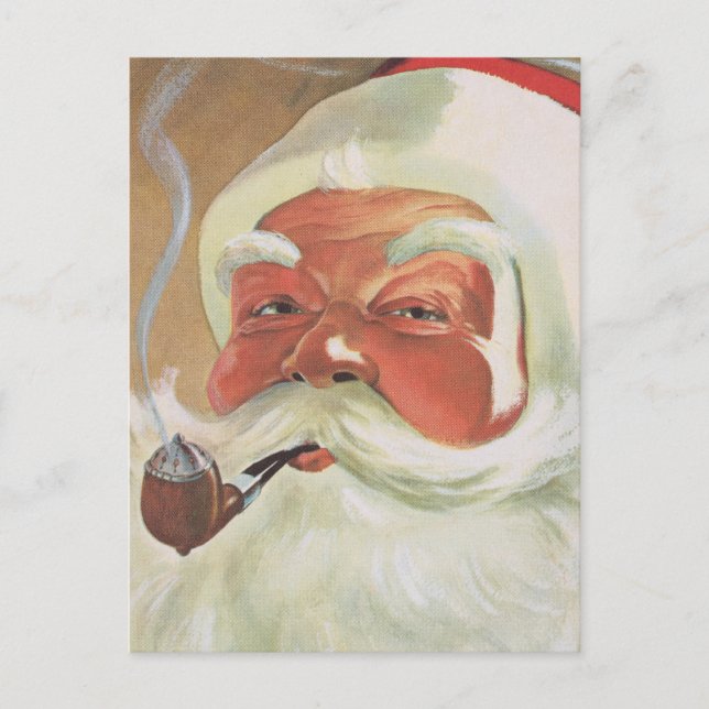 Postal Vintage Santa (Anverso)
