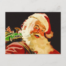 Postal Vintage Santa Claus Navidades