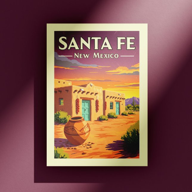 Postal Vintage Santa Fe Nuevo México (Subido por el creador)