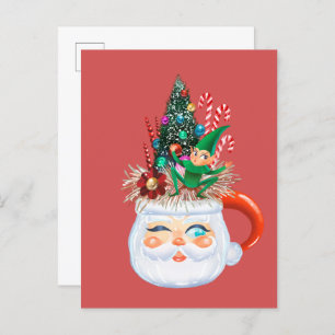 Postal Vintage Santa Mug