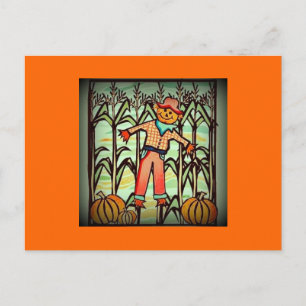 Postal Vintage Scarecrow