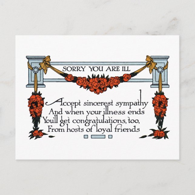 Postal Vintage se pone bien pronto (Anverso)