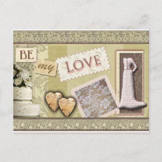 Postal Vintage sea mi amor
