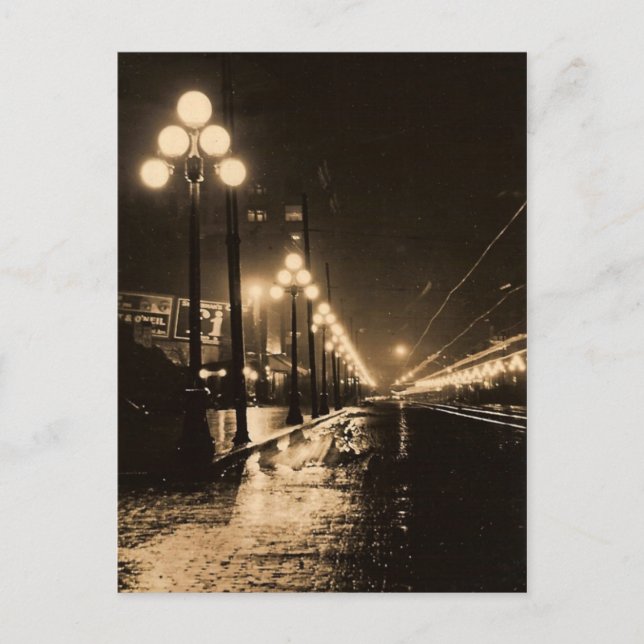 Postal Vintage Seattle (Anverso)