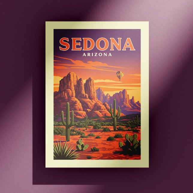 Postal Vintage Sedona Arizona (Subido por el creador)