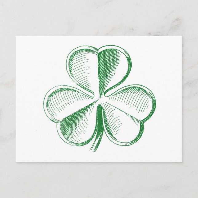 Postal Vintage Shamrock (Anverso)