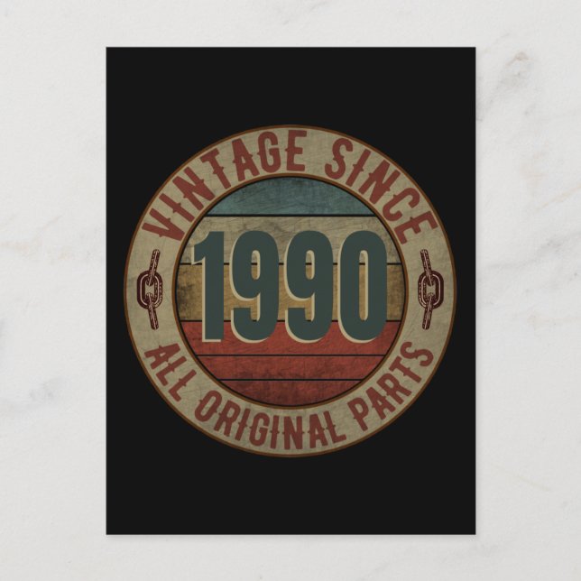 POSTAL VINTAGE SINCE 1990 ALL ORIGINAL PARTS. (Anverso)