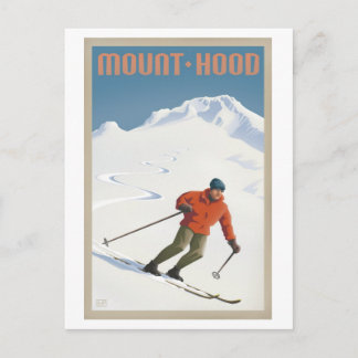 Postal Vintage Ski Mt. Hood