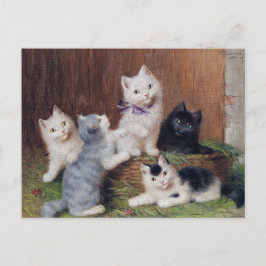 Postal Vintage Sophie Sperlich Kittens