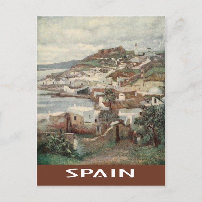 Postal Vintage Spain Ayamonte (Anverso)