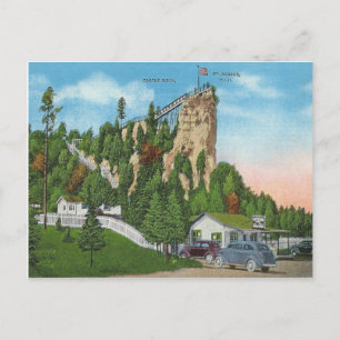 Postal Vintage St. Ignace Michigan
