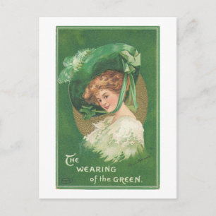 Postal Vintage St Patricks Day