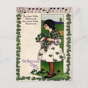 Postal Vintage St Patrick's Day