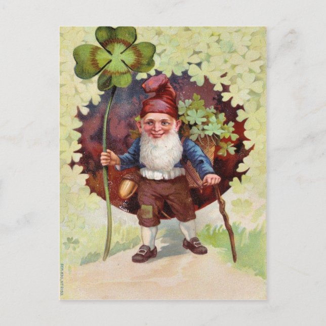 Postal Vintage St Patrick's Day (Anverso)