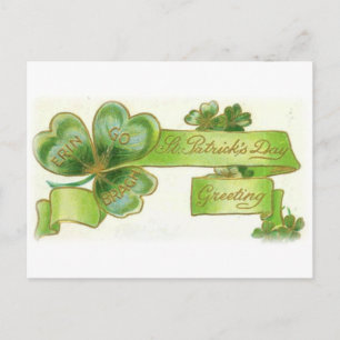 Postal Vintage St Patricks Day Card
