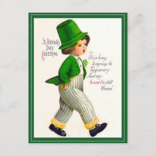 Postal Vintage St. Patrick's Day Greeting