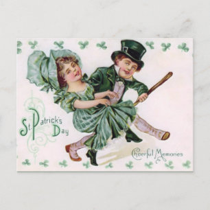 Postal Vintage St. Patrick's Day Post Card