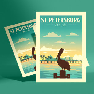 Postal Vintage St. Petersburg Florida