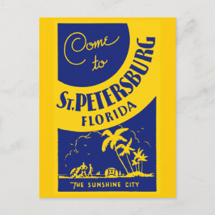 Postal Vintage St. Petersburg Florida