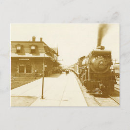 Postal Vintage Steam Train