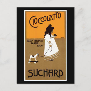 Postal Vintage Suchard Cioccolatto