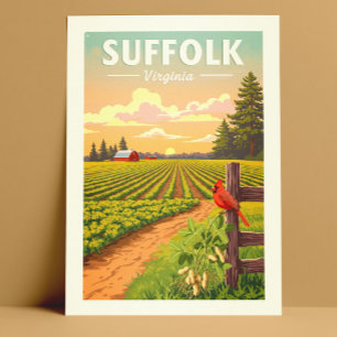 Postal Vintage Suffolk Virginia