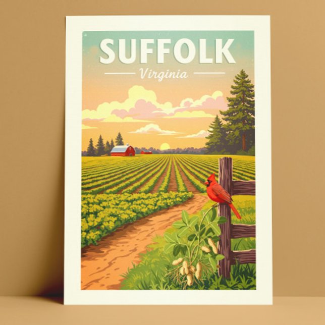Postal Vintage Suffolk Virginia (Subido por el creador)