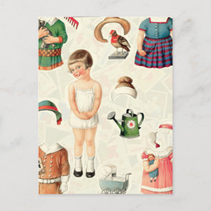 POSTAL VINTAGE SUPREME PAPER DOLLS SWEETIE