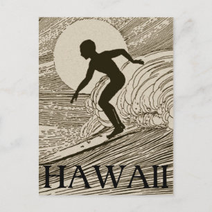 Postal Vintage Surfing
