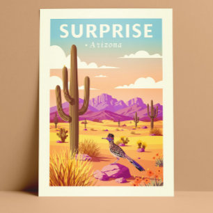 Postal Vintage Surprise Arizona