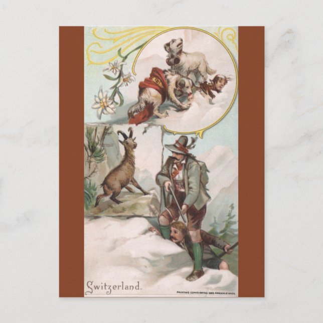 Postal Vintage Switzerland (Anverso)